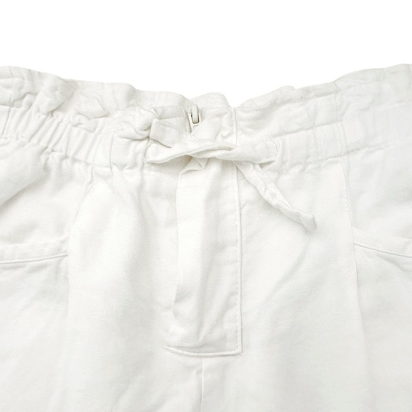 Zara | Girls’ Linen Blend Paper Bag Pants (10) 🤍 - Picture 2 of 6